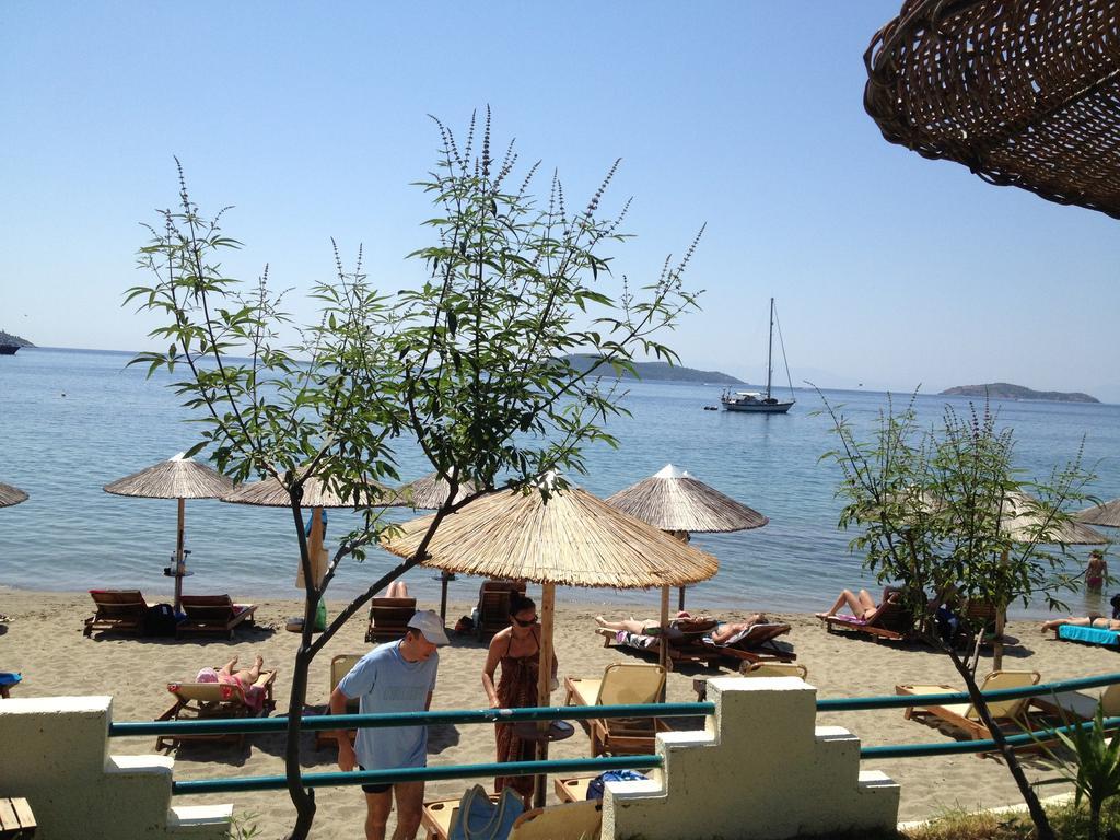 Angeliki Beach Hotel Мегали Амос Екстериор снимка