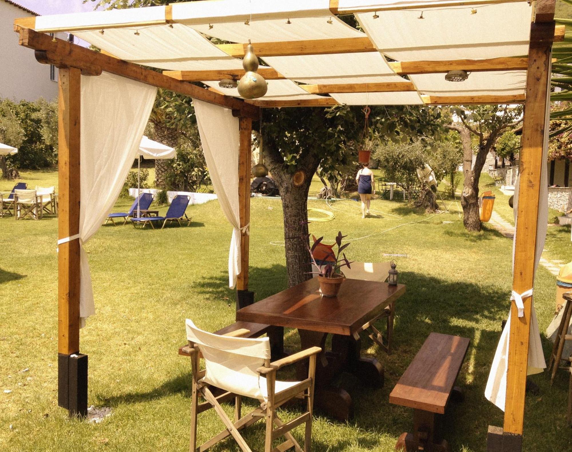 Angeliki Beach Hotel Мегали Амос Екстериор снимка