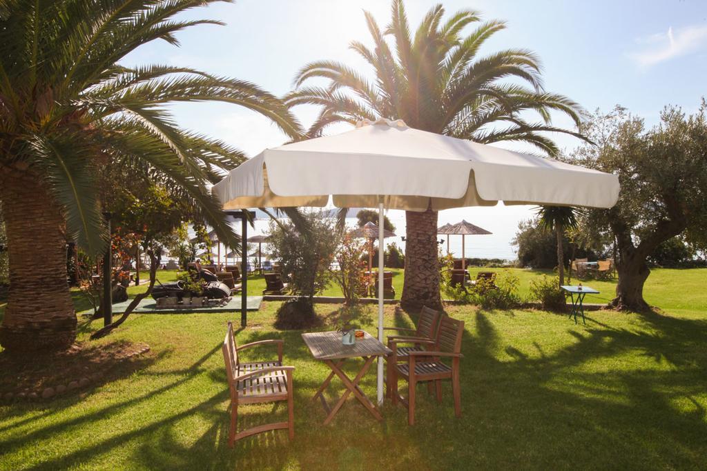 Angeliki Beach Hotel Мегали Амос Екстериор снимка
