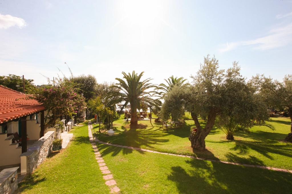 Angeliki Beach Hotel Мегали Амос Екстериор снимка