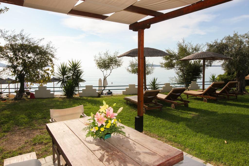 Angeliki Beach Hotel Мегали Амос Екстериор снимка