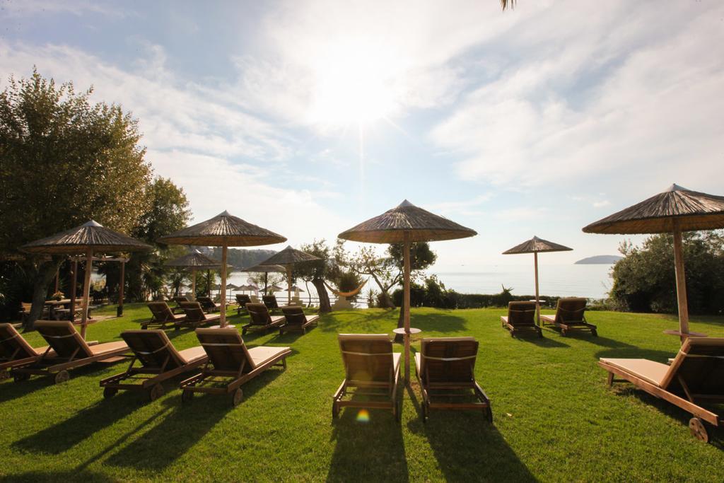 Angeliki Beach Hotel Мегали Амос Екстериор снимка