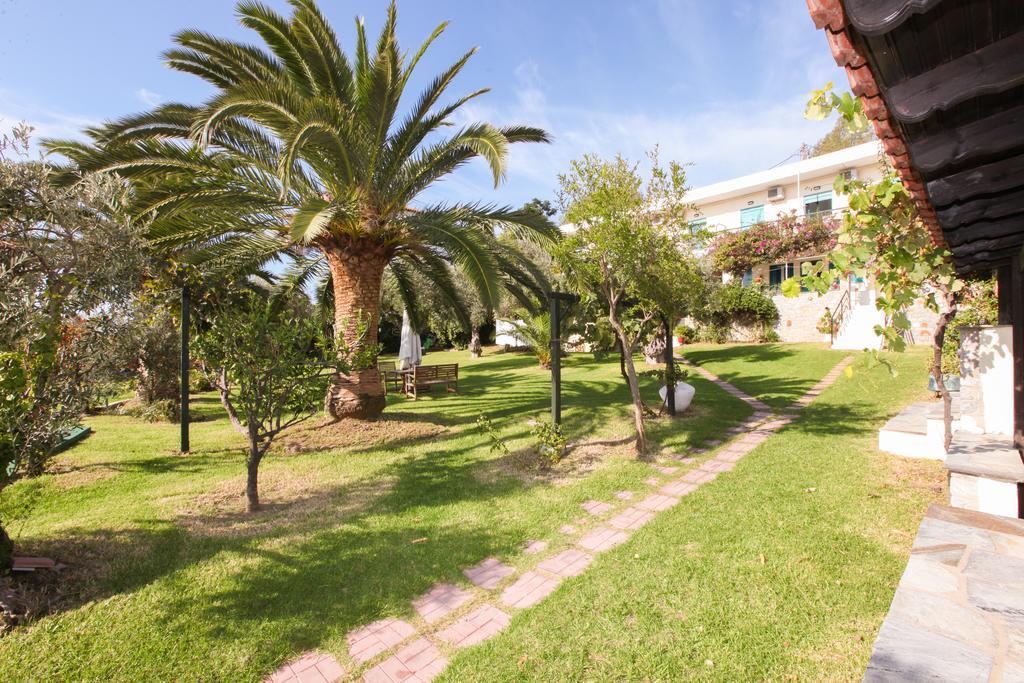Angeliki Beach Hotel Мегали Амос Екстериор снимка