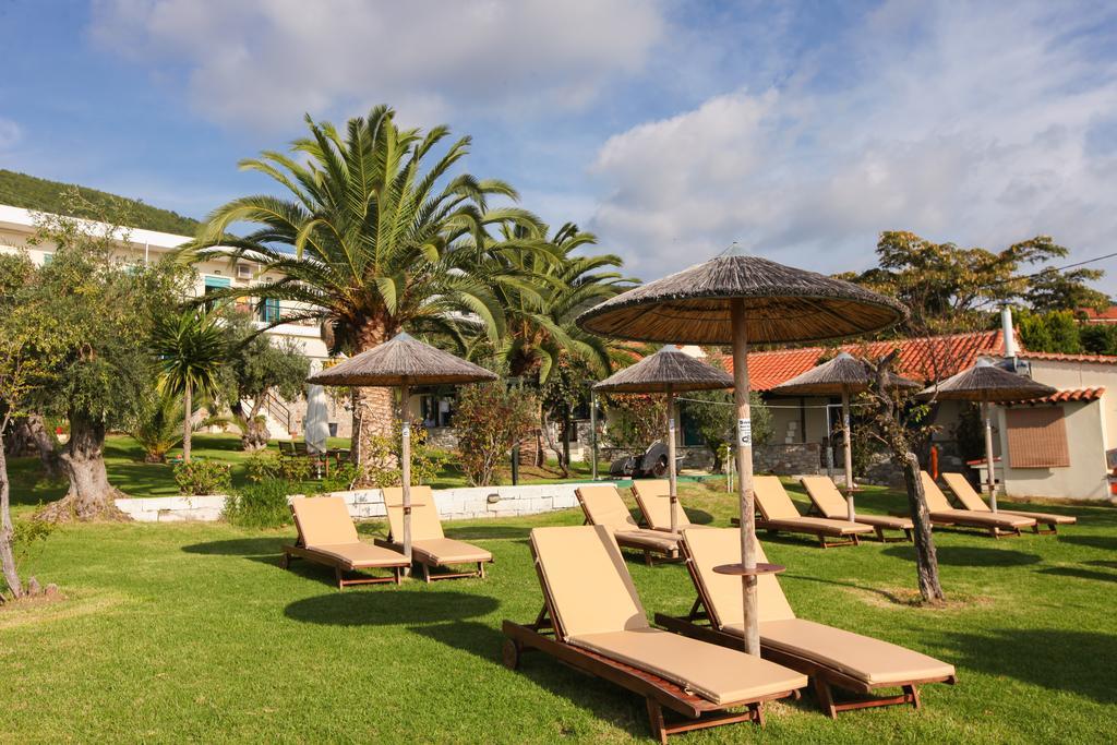 Angeliki Beach Hotel Мегали Амос Екстериор снимка