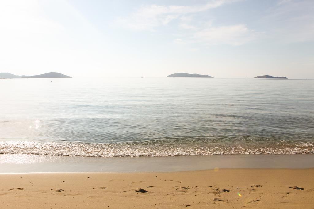 Angeliki Beach Hotel Мегали Амос Екстериор снимка