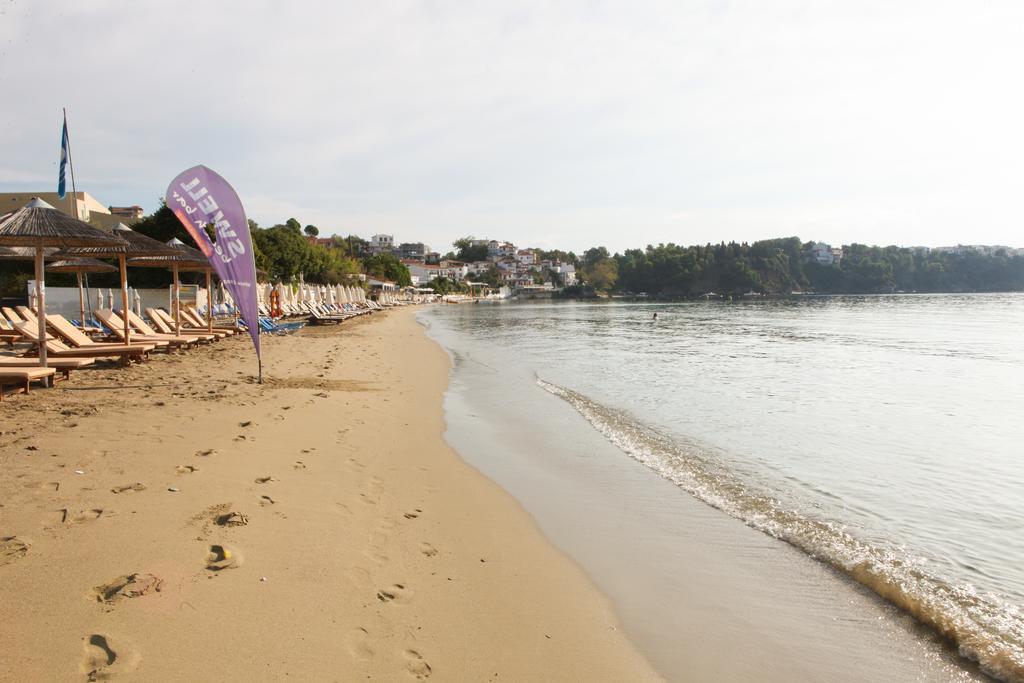 Angeliki Beach Hotel Мегали Амос Екстериор снимка