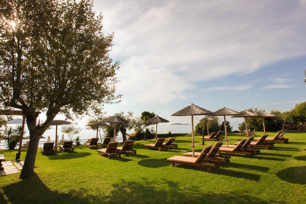 Angeliki Beach Hotel Мегали Амос Екстериор снимка