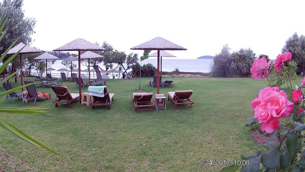 Angeliki Beach Hotel Мегали Амос Екстериор снимка