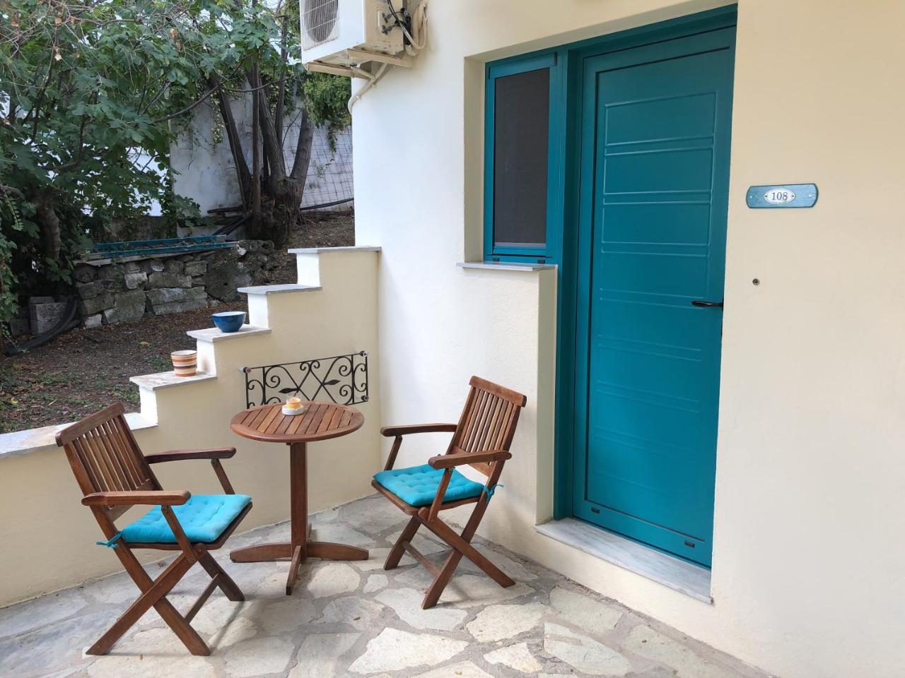 Angeliki Beach Hotel Мегали Амос Екстериор снимка