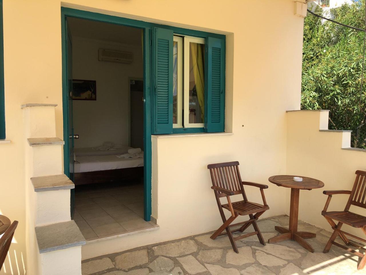 Angeliki Beach Hotel Мегали Амос Екстериор снимка
