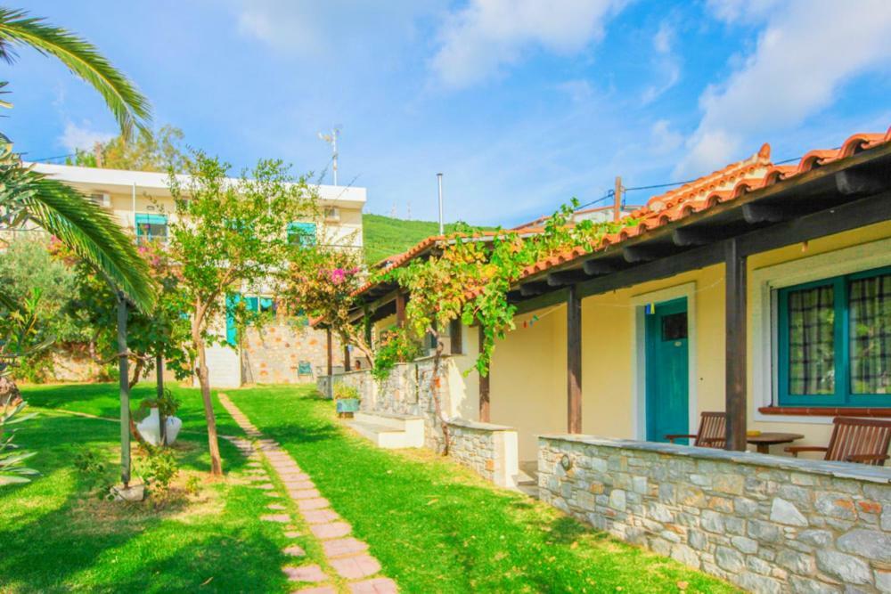 Angeliki Beach Hotel Мегали Амос Екстериор снимка