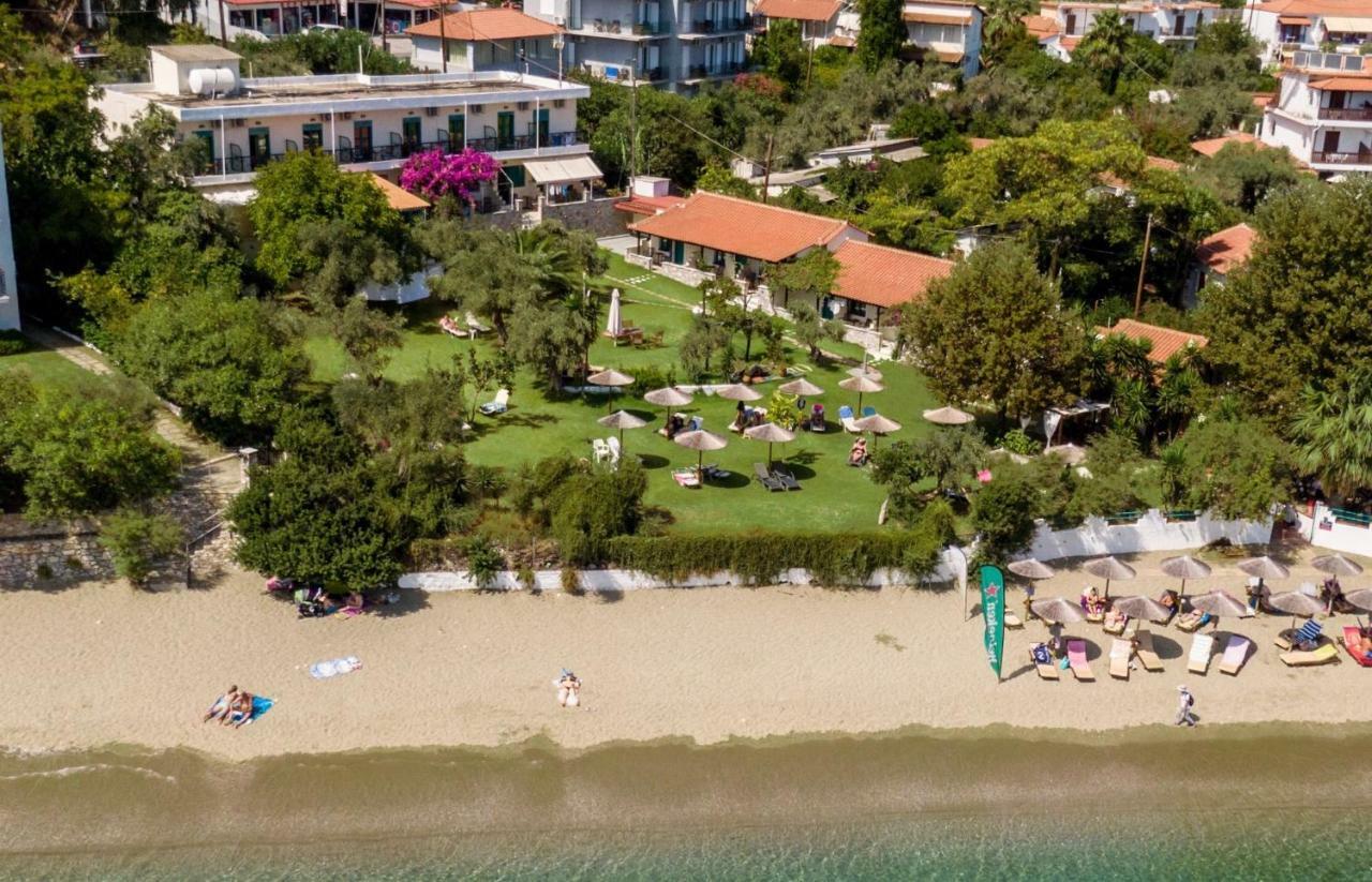 Angeliki Beach Hotel Мегали Амос Екстериор снимка