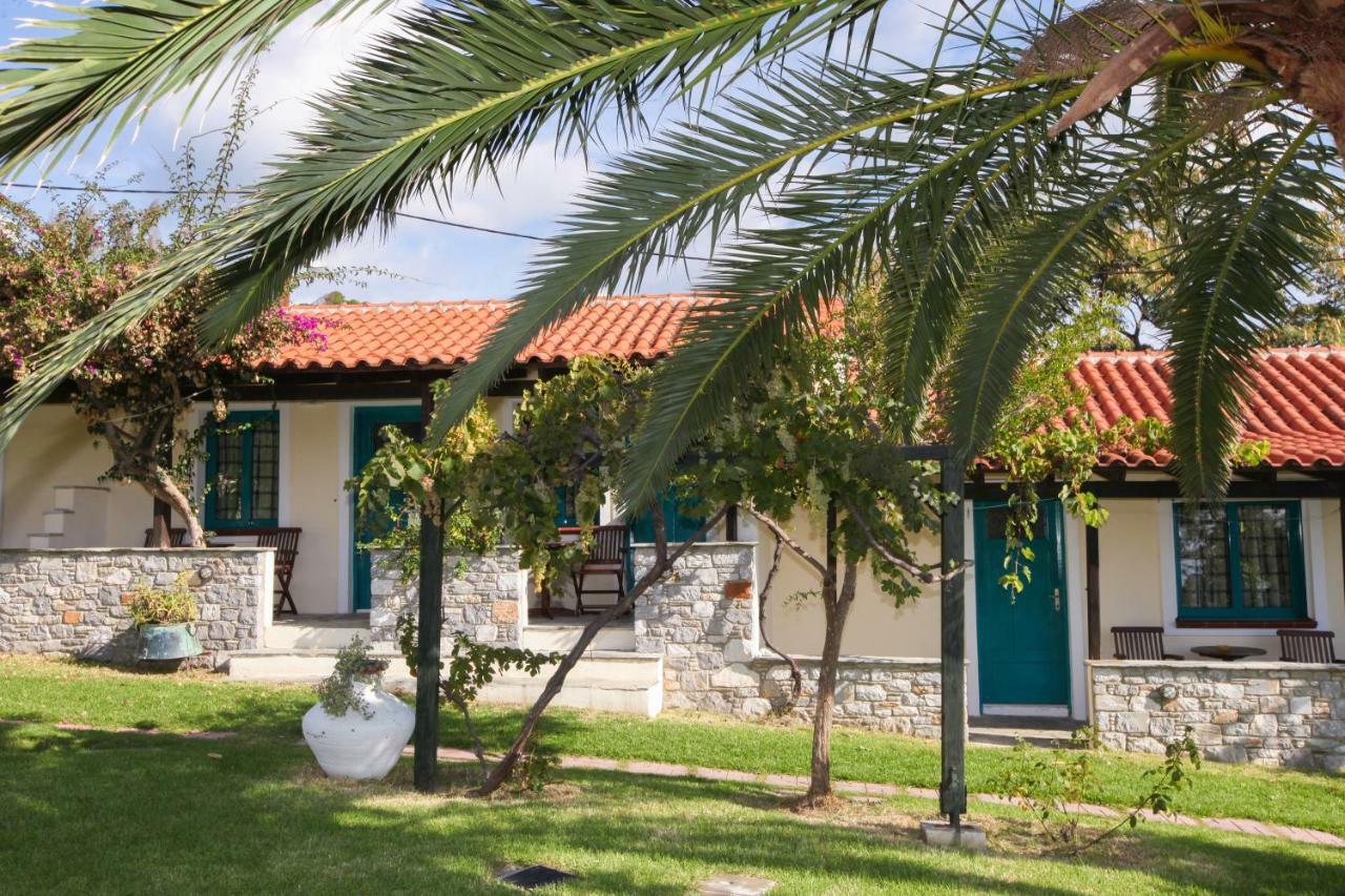Angeliki Beach Hotel Мегали Амос Екстериор снимка